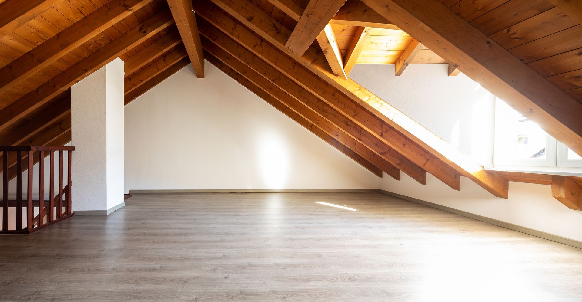 A completed two storey home addition blended into the original house