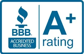 Better Business Bureau A plus accredited business